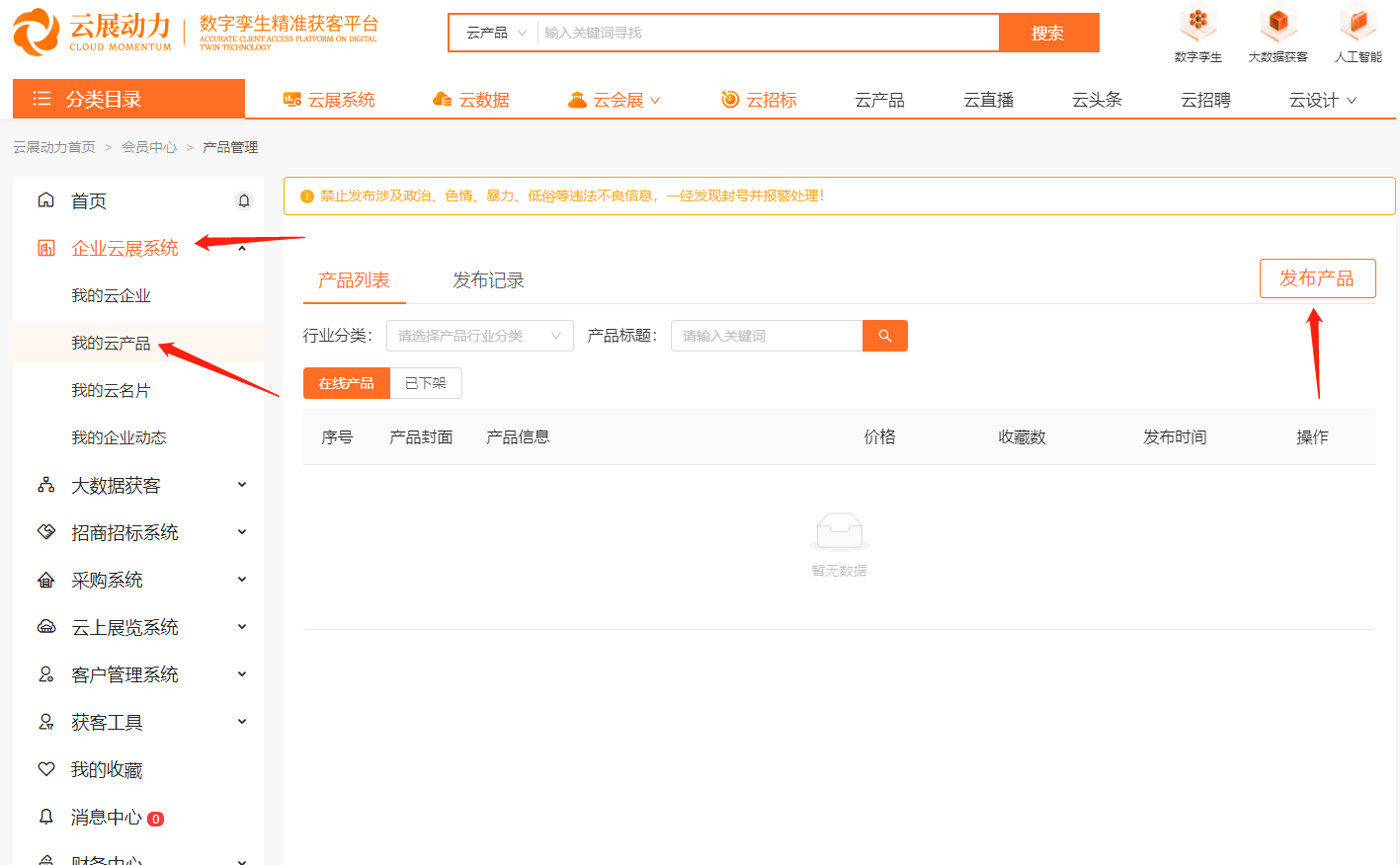 发布商品